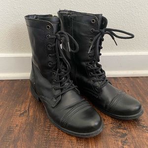 Steve Madden combat boots